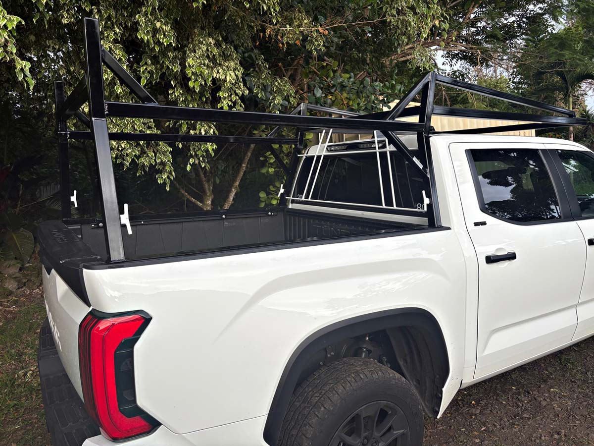 Custom racks for trucks on the Big Island