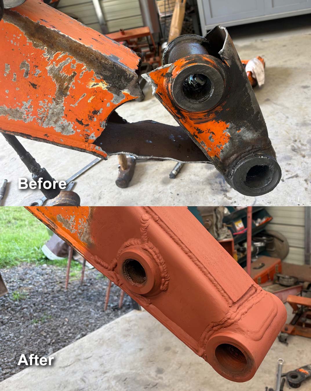Heavy equipment welding and repair