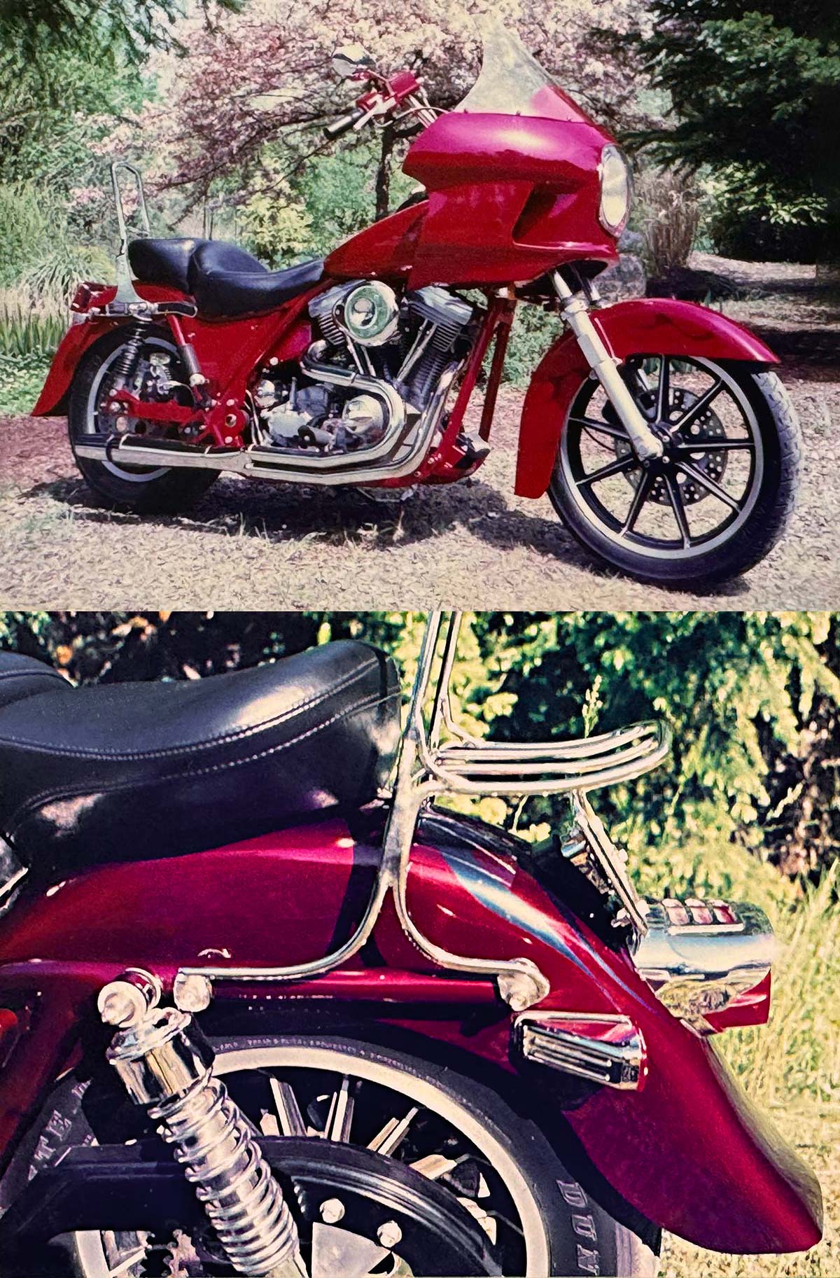 Custom motorcycle fabrication and modification