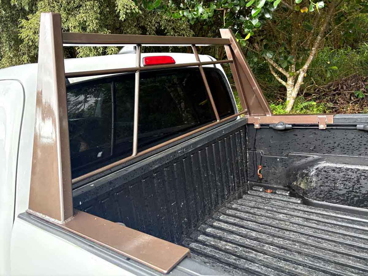 Custom racks for trucks on the Big Island